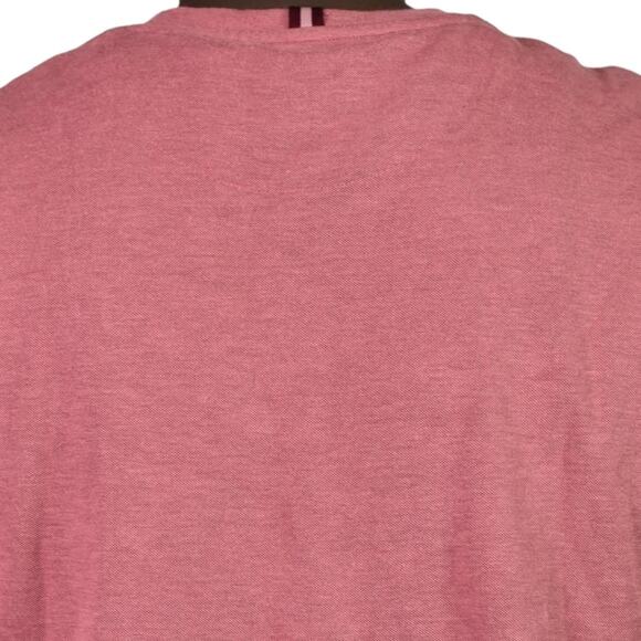 Ted Baker T Shirt Pink Crew Neck Short Sleeves Regular Fit Cotton Size XXL Mens - Picture 5 of 11